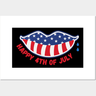 Happy 4th of July Posters and Art